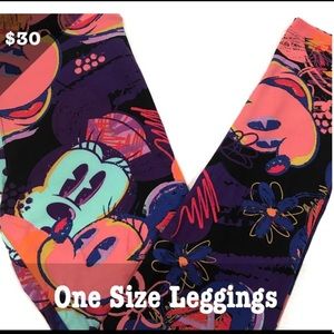 Lularoe One Size Disney Leggings